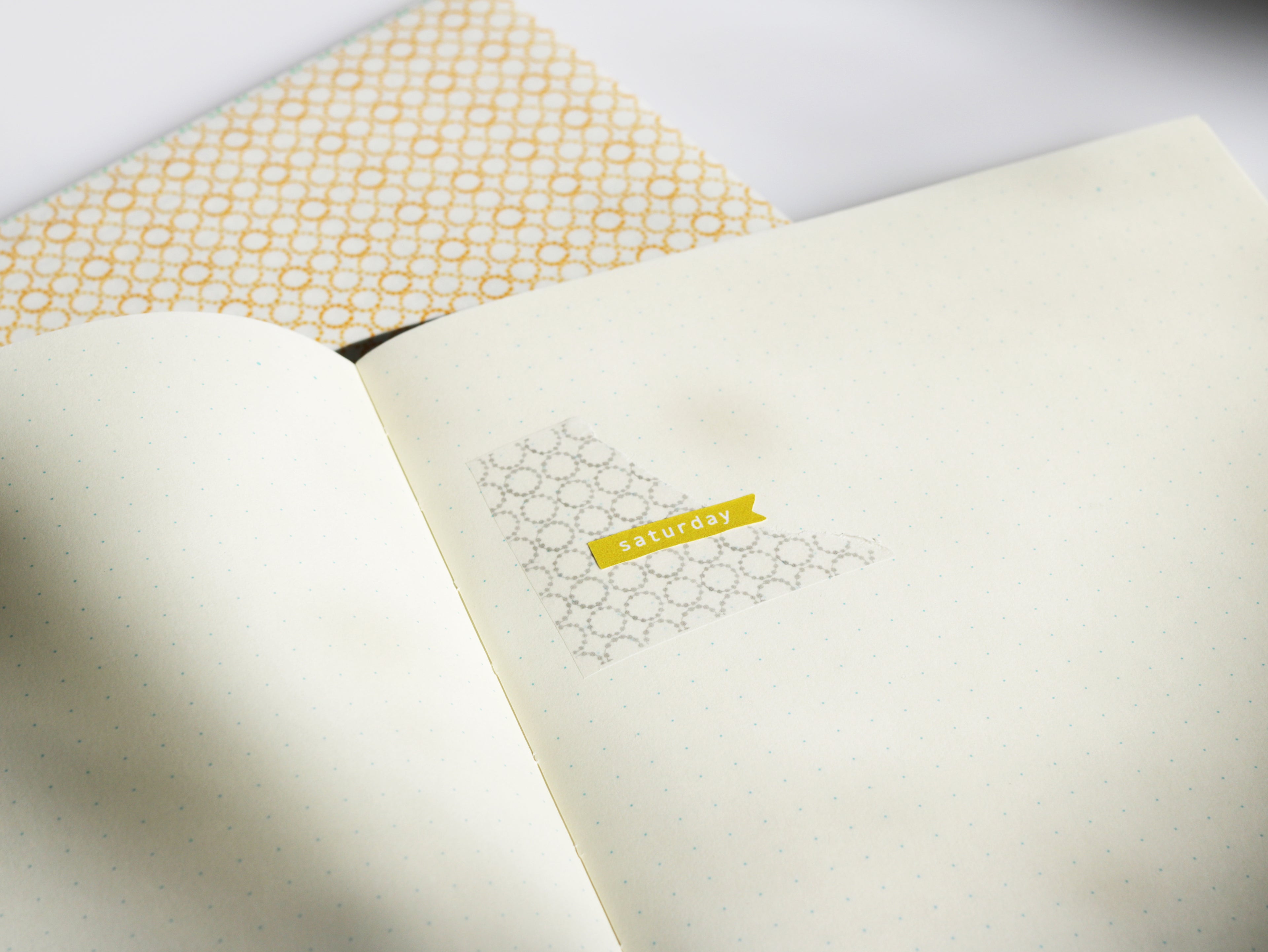 Washi Paper Deco Pattern Sheet for Planners and Journals: Japandi Circles