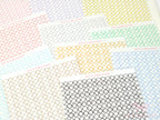 Washi Paper Deco Pattern Sheet for Planners and Journals: Japandi Circles