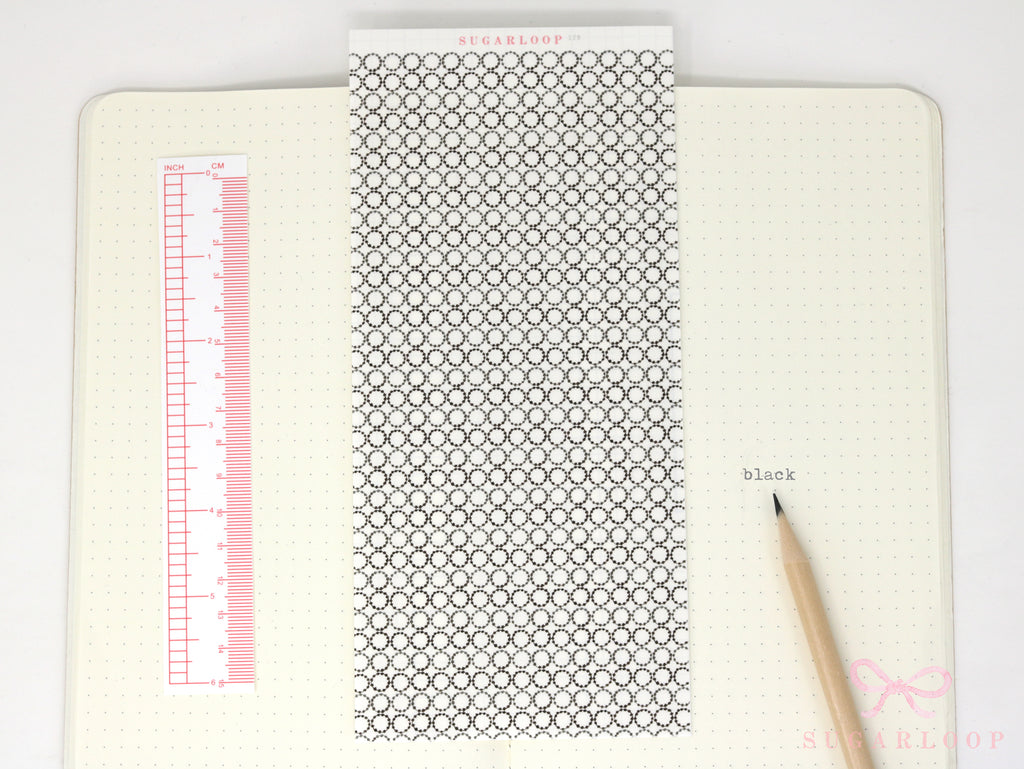 Washi Paper Deco Pattern Sheet for Planners and Journals: Pattern Collage Papers