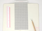 Washi Paper Deco Pattern Sheet for Planners and Journals: Japandi Circles