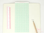 Washi Paper Deco Pattern Sheet for Planners and Journals: Japandi Circles
