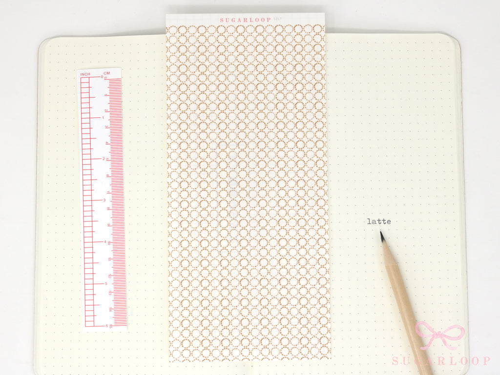 Washi Paper Deco Pattern Sheet for Planners and Journals: Pattern Collage Papers