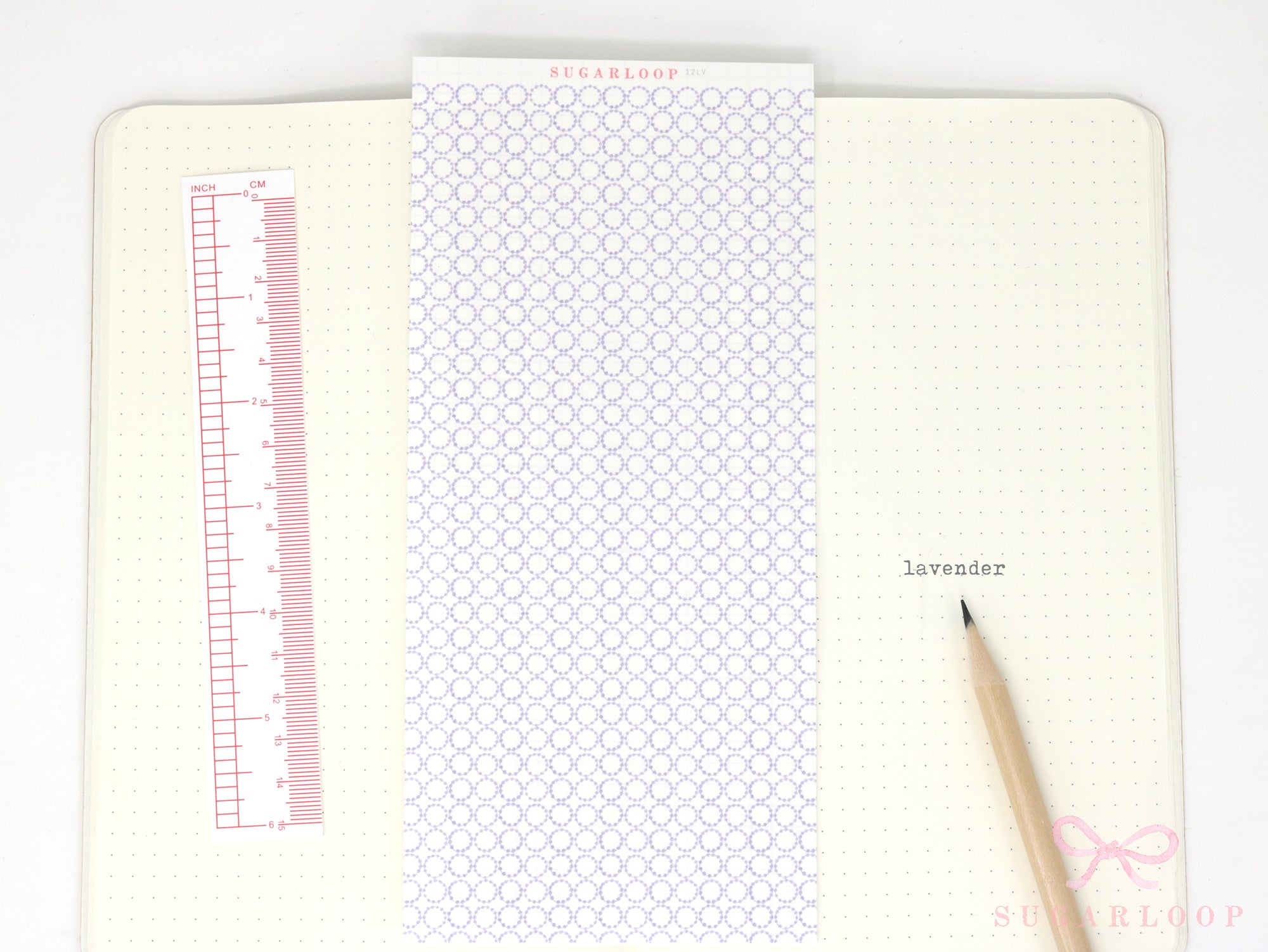 Washi Paper Deco Pattern Sheet for Planners and Journals: Japandi Circles
