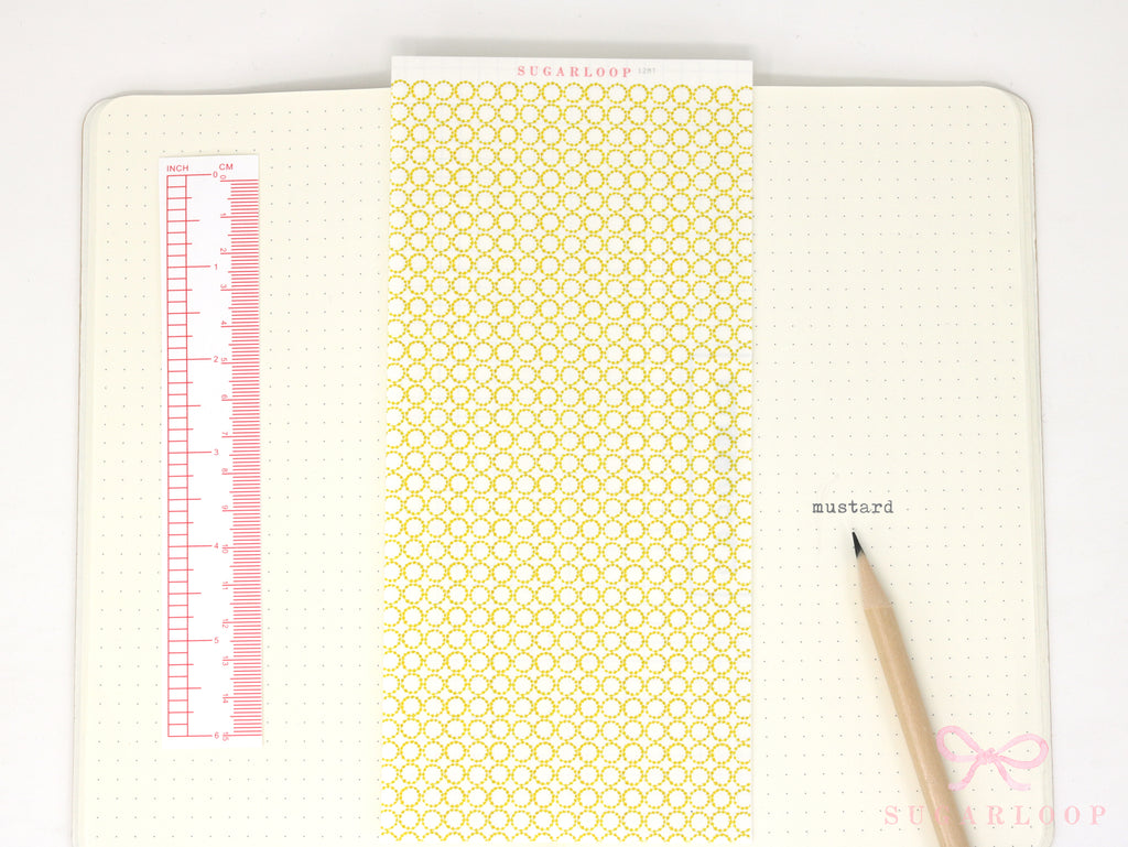 Washi Paper Deco Pattern Sheet for Planners and Journals: Pattern Collage Papers