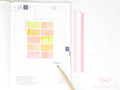 Hobonichi Cousin Two Hour Hourly Time Block Stickers: Weekly  Writable  Watercolor