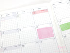 Hobonichi Cousin Three Hour Hourly Time Block Stickers: Weekly  Writable  Watercolor