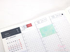 Hobonichi Cousin Three Hour Hourly Time Block Stickers: Weekly  Writable  Watercolor