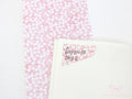 Washi Paper Deco Pattern Sheet for Planners and Journals: Sakura  Cherry Blossom  Watercolor