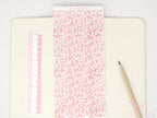Washi Paper Deco Pattern Sheet for Planners and Journals: Sakura  Cherry Blossom  Watercolor
