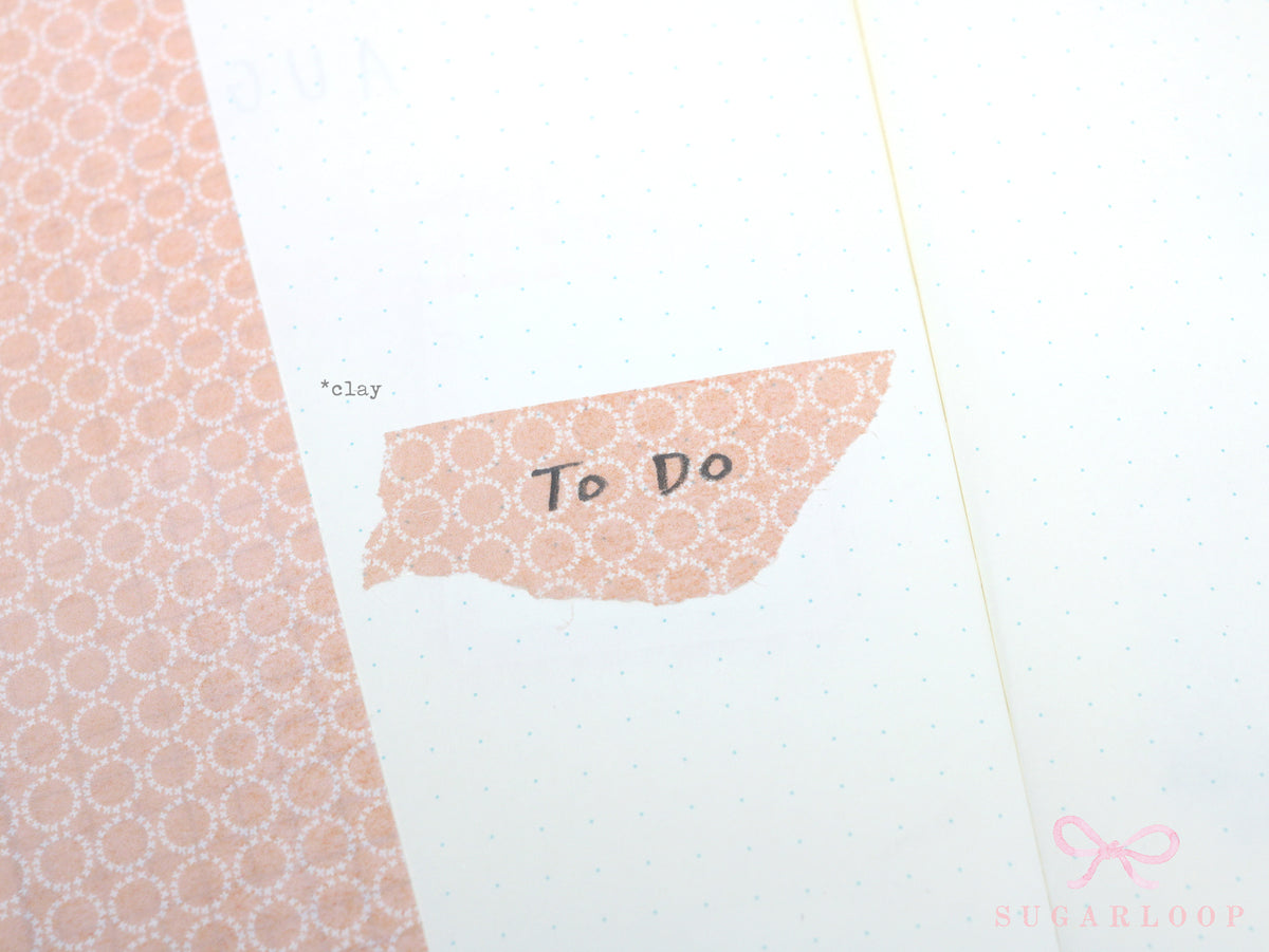 Washi Paper Deco Pattern Sheet for Planners and Journals: Watercolor  Geometric