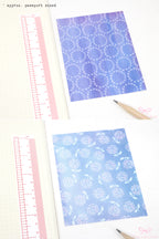 Opaque  Quarter Letter Sized  Printed Paper Stickers for Journaling  Planners & Bujo: Passport Sized