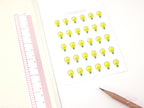 Kawaii Light Bulb Idea Electricity Bill Planner & Journal Stickers
