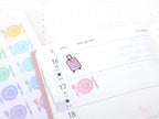 Pastel Meal Plan Planner and Journal Stickers: Dine Out
