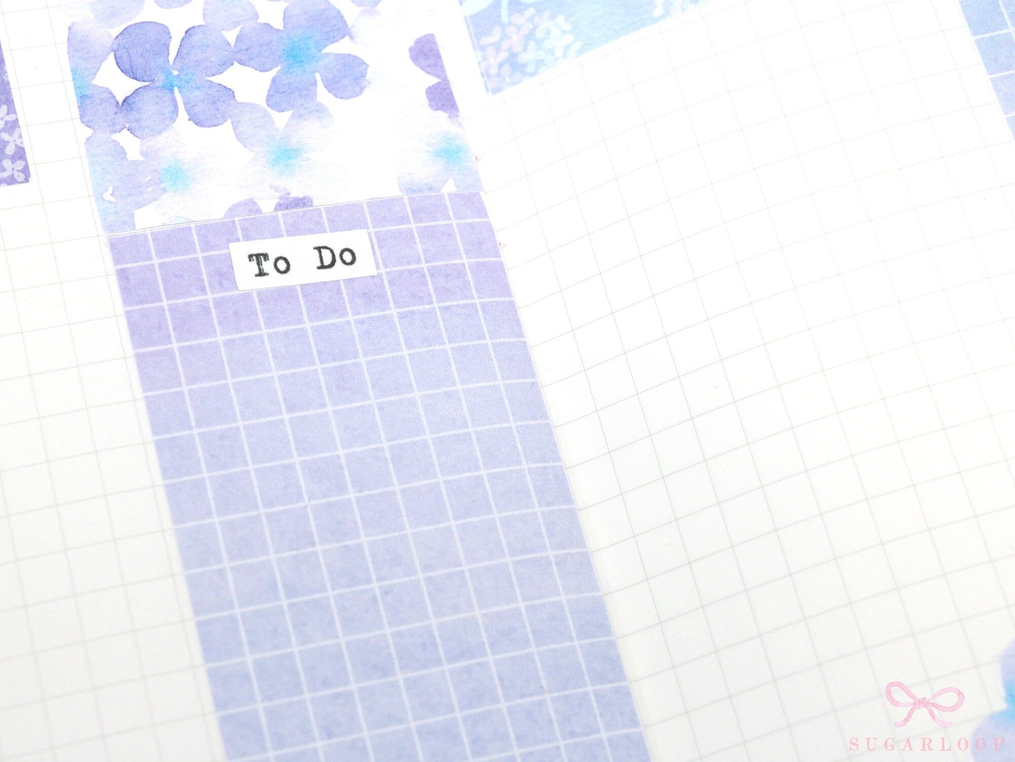 Opaque  Quarter Letter Sized  Printed Paper Stickers for Journaling  Planners & Bujo