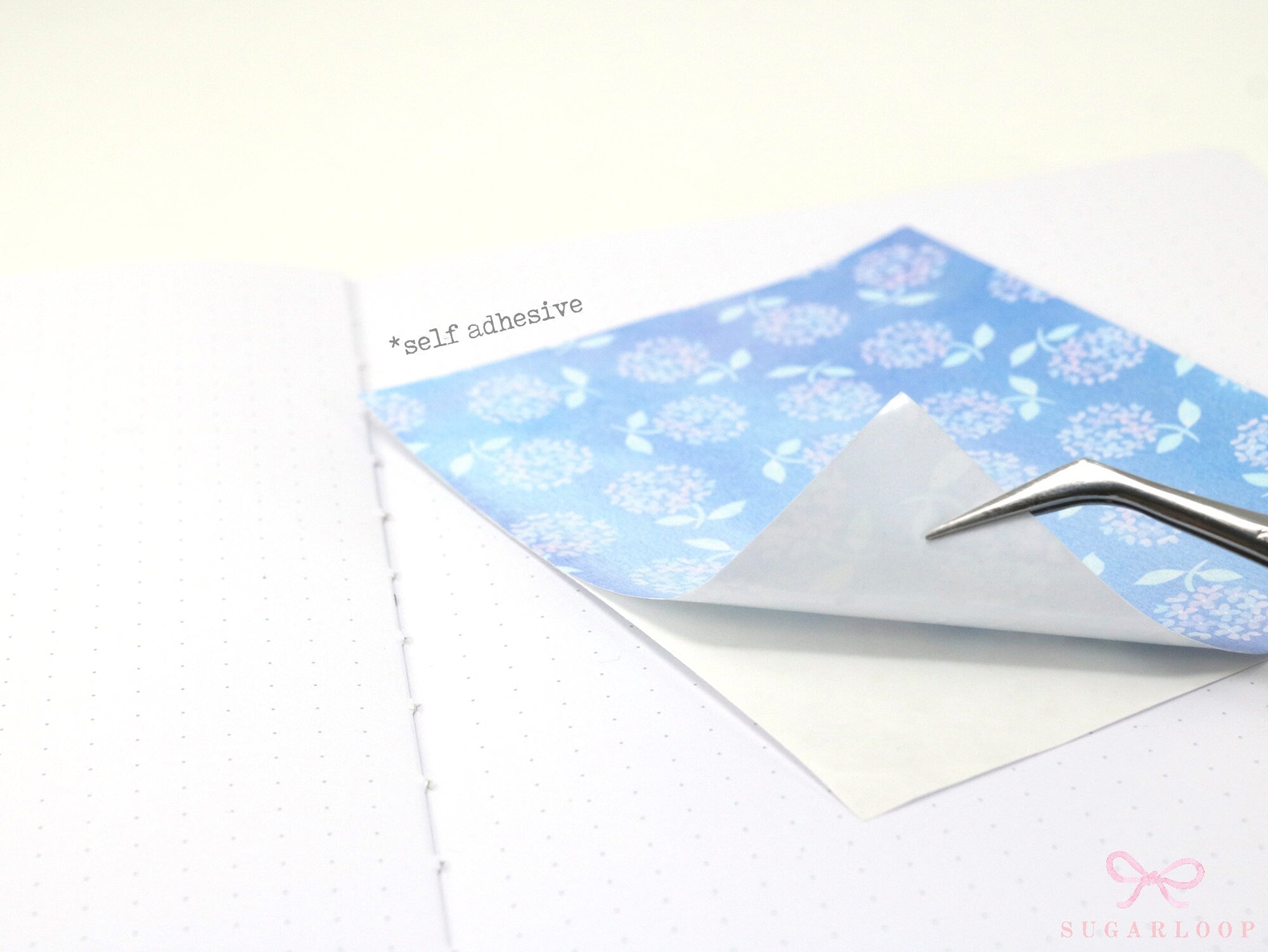 Opaque  Quarter Letter Sized  Printed Paper Stickers for Journaling  Planners & Bujo