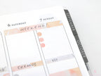 Washi Style Strip Bujo Planner Stickers: 3.125 in (79 mm) x 0.5 in (12 mm)