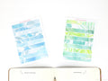 Washi Style Strip Bujo Planner Stickers: 3.125 in (79 mm) x 0.5 in (12 mm)