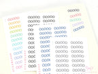 Five Star Rating Sticker for Planners and  Journals