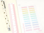 Five Star Rating Sticker for Planners and  Journals