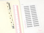 Five Star Rating Sticker for Planners and  Journals