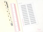Five Star Rating Sticker for Planners and  Journals