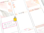 Cute Suitcase Icons for Planners & Journals – Holiday & Trip Planning and Journaling