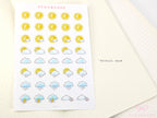 Watercolor Weather Planner and Journal Stickers: Hand Drawn Tracker Icons