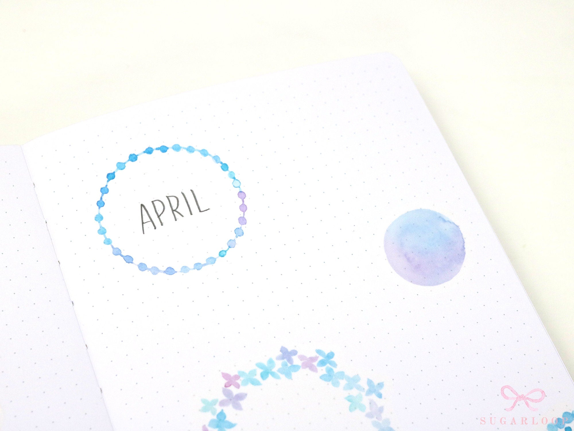 Flake Floral Deco Washi Paper Stickers for Journals Planners & Bujo