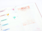 Watercolor Washi Paper Art Frames for Planners and Bujo Journals