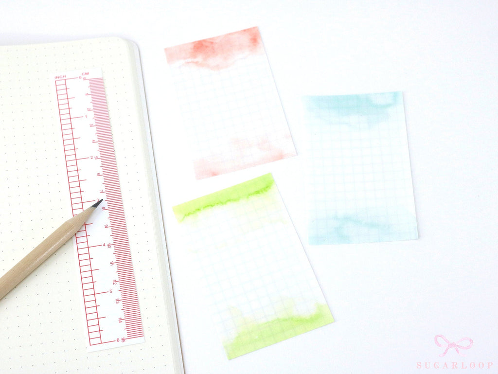 Watercolor Washi Paper Art Frames for Planners and Bujo Journals