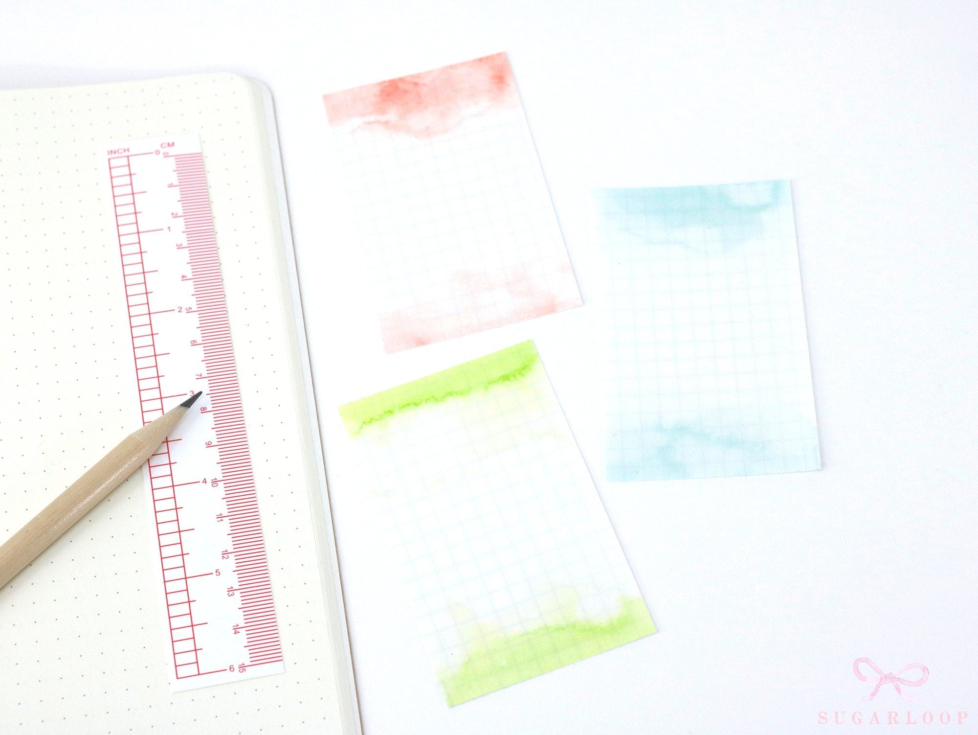 Watercolor Washi Paper Art Frames for Planners and Bujo Journals