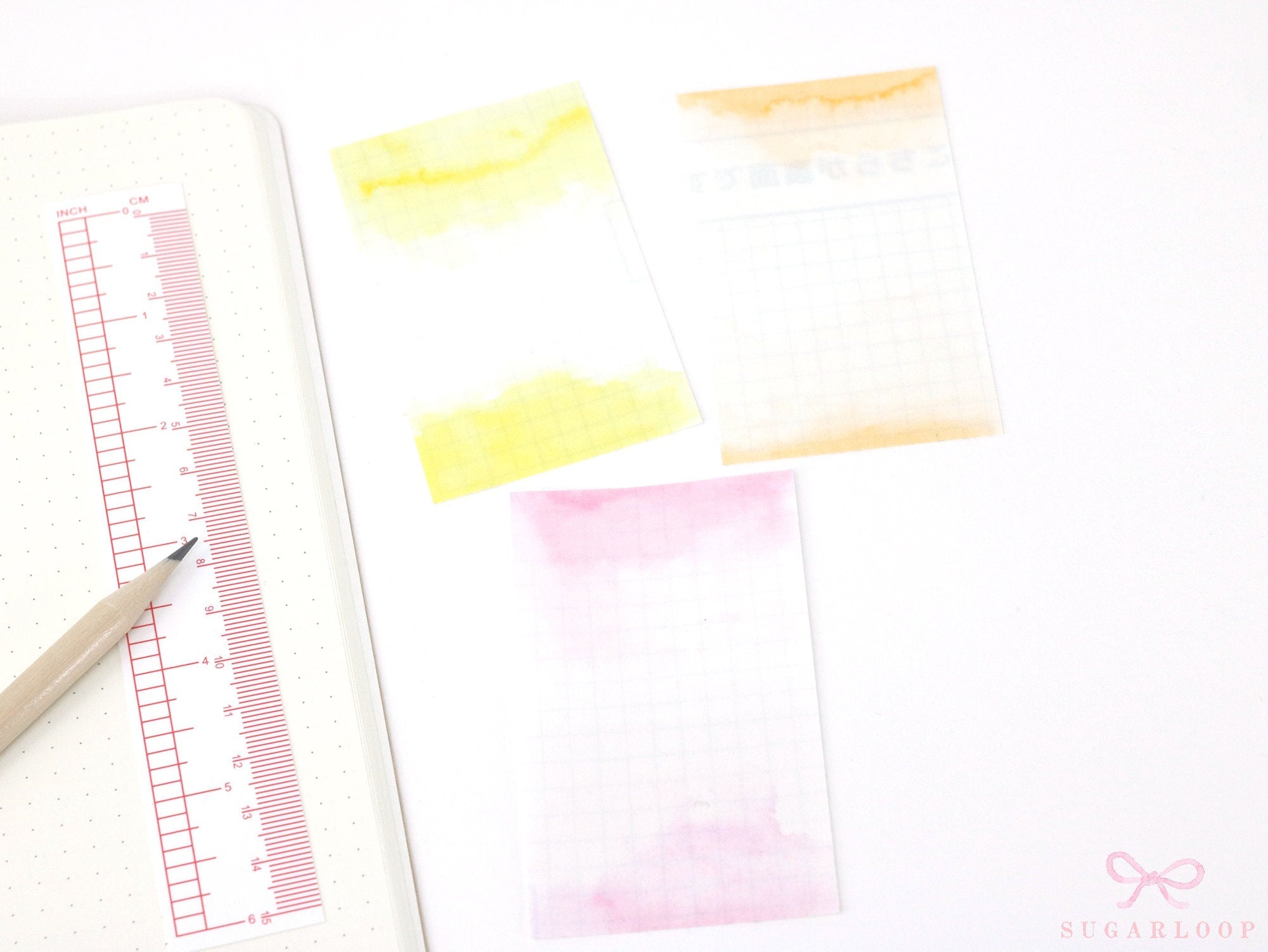 Watercolor Washi Paper Art Frames for Planners and Bujo Journals