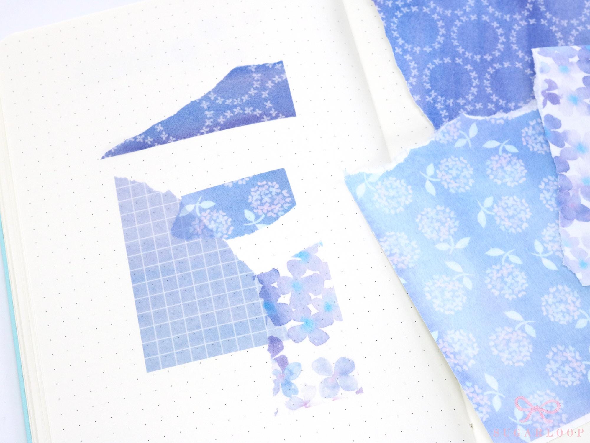 Printed Washi  A6 Paper Sized for Journaling  Planners & Bujo