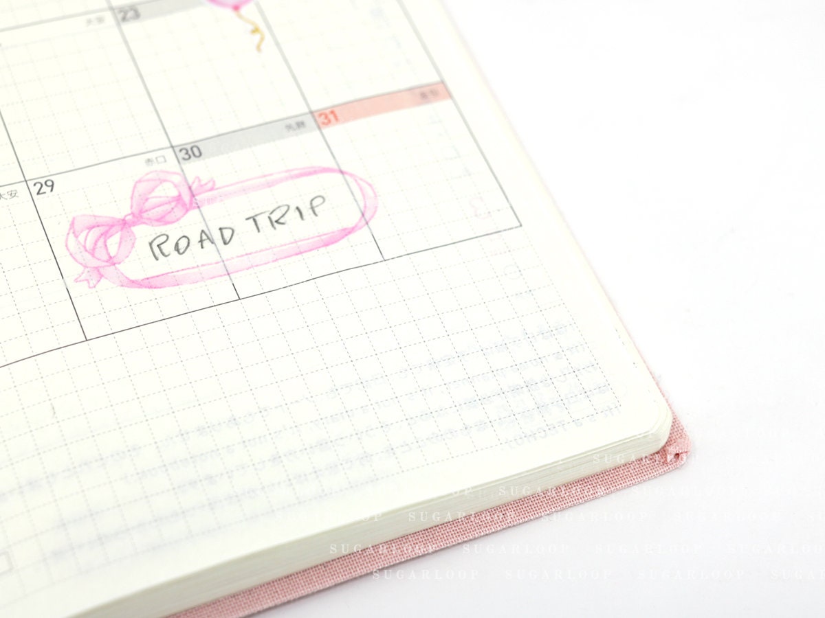 Rainbow Bow Frames for Planners and Bujo Journals