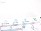 Watercolor Weather Planner Stickers – Planners  Bujo and Journals