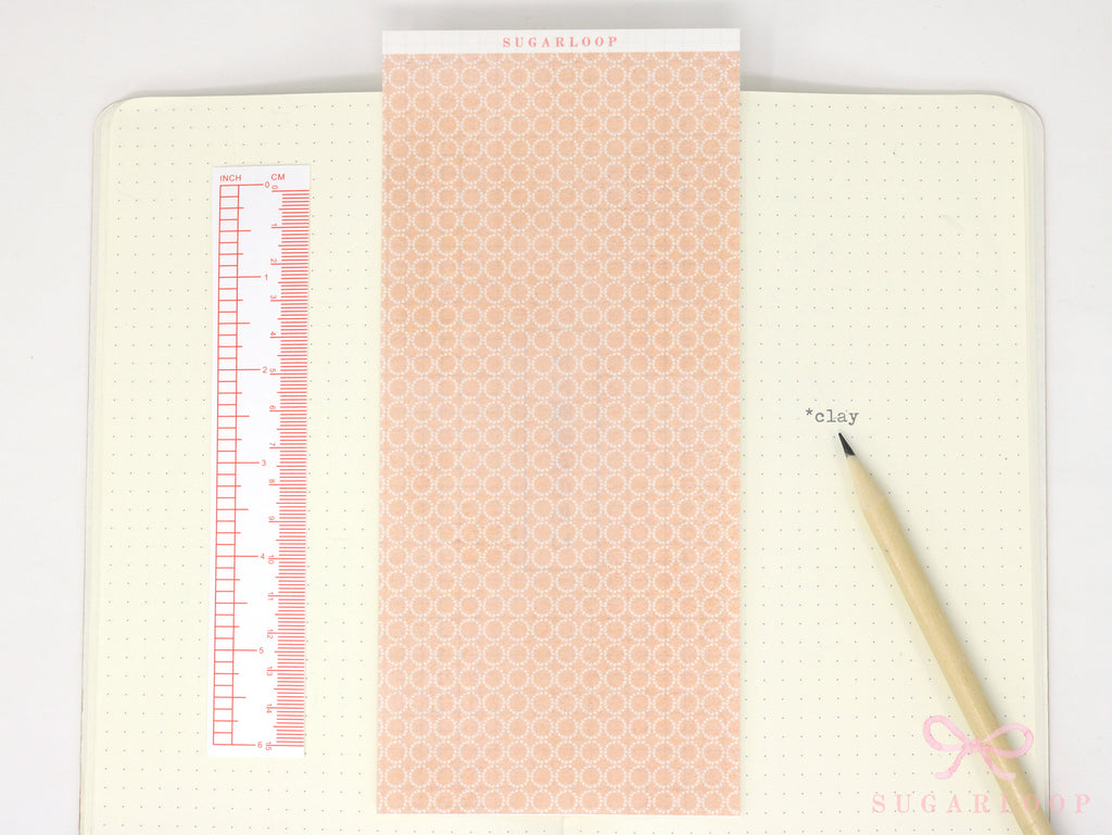 Washi Paper Deco Pattern Sheet for Planners and Journals: Watercolor  Geometric