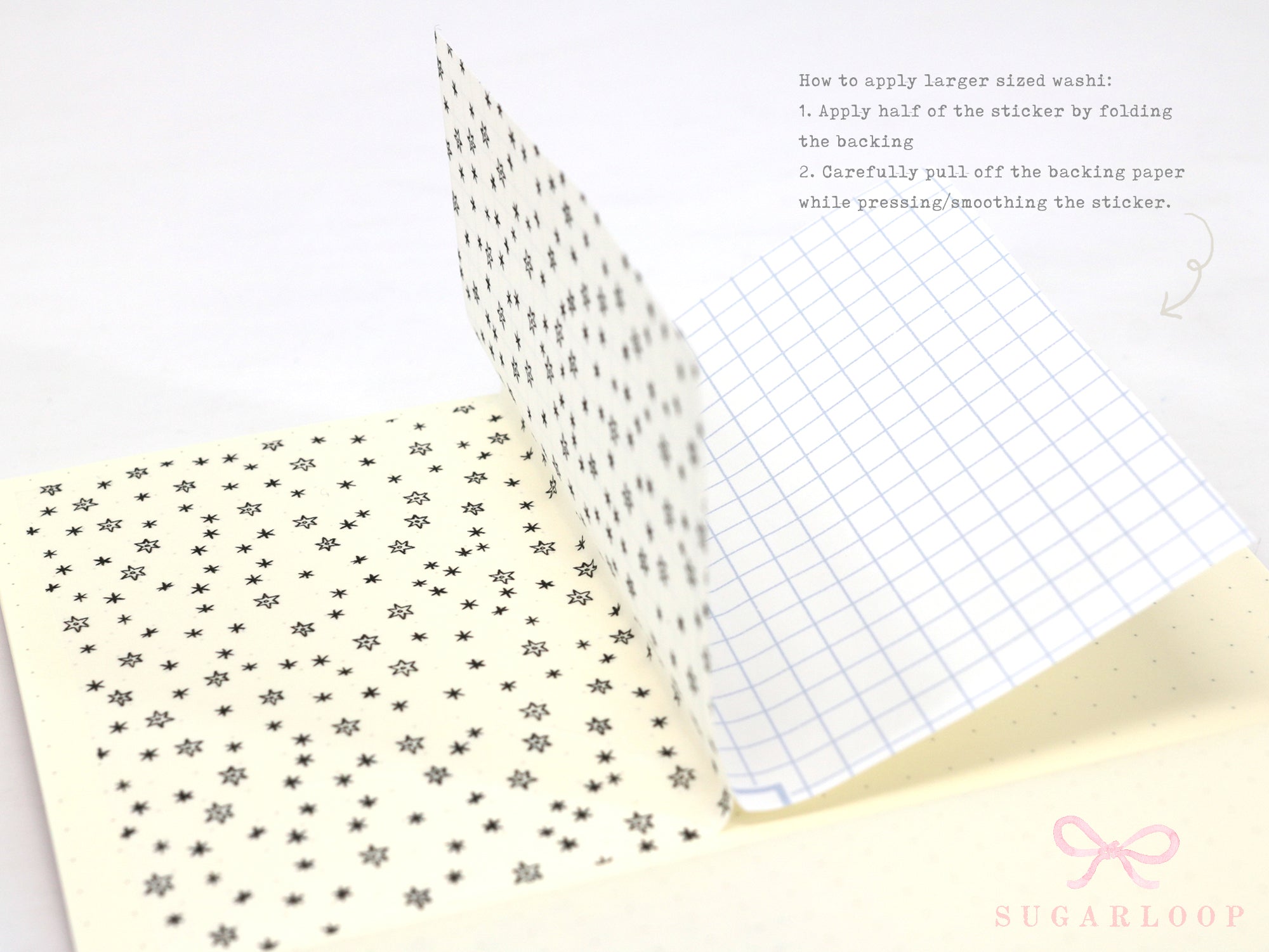 Washi Paper Deco Pattern Sheet for Planners and Journals: Constellations, Stars, Space