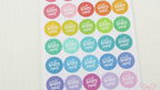 Happy Mail Planner Stickers: Journaling  Snail Mail  Penpal