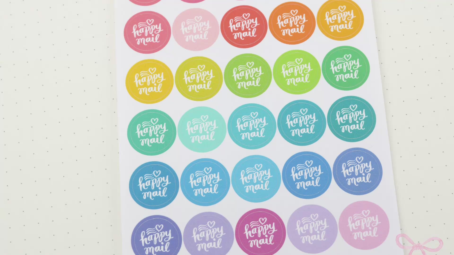 Happy Mail Planner Stickers: Journaling  Snail Mail  Penpal
